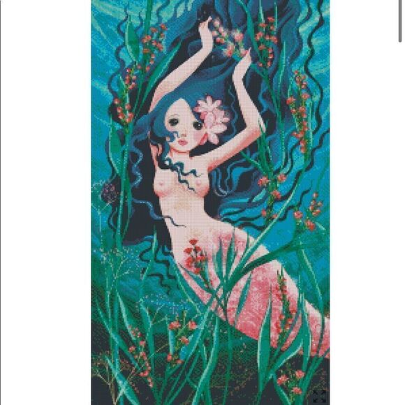 Coverminder with Mermaid Art by Cathy Delanssay! - Picture 5 of 13